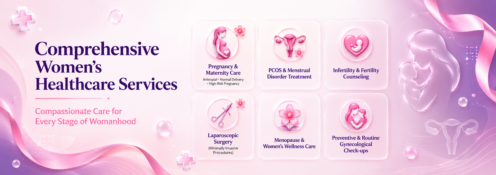 Dr. Tejashree Bakre gynecology clinic banner - Mulund & Bhandup, Mumbai